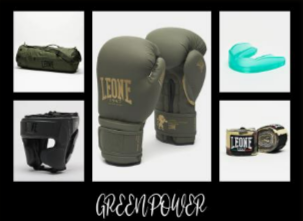 KIT BOXE LEONE 1947 " GREEN POWER "