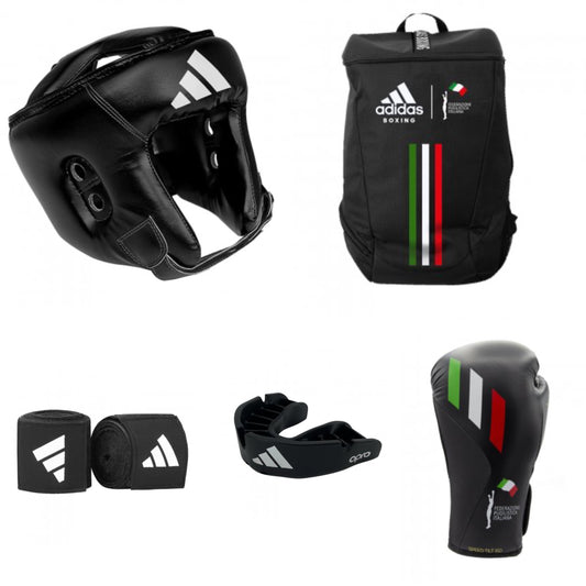 KIT BOXE ADIDAS " FPI " NERO