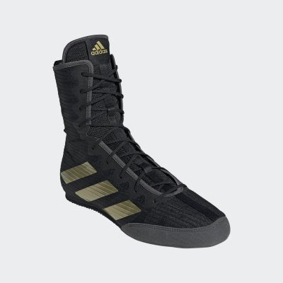 SCARPE ADIDAS BOX HOG 4 CBLACK/GOLDMT/GREIX